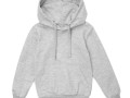 Толстовка с капюшоном детская Kirenga Kids, серый меланж