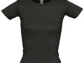 Футболка женская с круглым вырезом Lady 220 черная