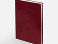 Ежедневник Nebraska Flex, недатированный, бордовый с серебристым