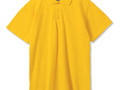 Рубашка поло мужская Summer 170, желтая