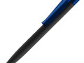 Ручка шариковая Prodir QS01 PRT-P Soft Touch, черная с синим