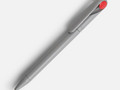 Ручка шариковая Prodir DS1 TMM Dot, серая с красным