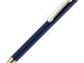 Ручка шариковая Lobby Soft Touch Gold, синяя
