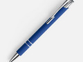 Ручка шариковая Keskus Soft Touch, ярко-синяя