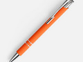 Ручка шариковая Keskus Soft Touch, оранжевая