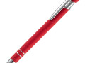 Ручка шариковая Pointer Soft Touch со стилусом, красная