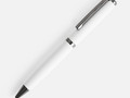 Ручка шариковая Inkish Gunmetal в футляре, белая