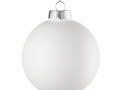 Оформительский шар Finery, 10 см, матовый белый