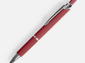 Ручка шариковая Chromos Soft Touch, красная