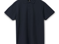 Рубашка поло мужская Spring 210 темно-синяя (navy)