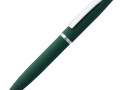 Ручка шариковая Bolt Soft Touch, зеленая