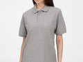 Рубашка поло унисекс Upswing, серый меланж Рубашка поло унисекс Upswing, серый меланж