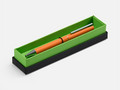 Ручка шариковая Blade Soft Touch в футляре, оранжевая