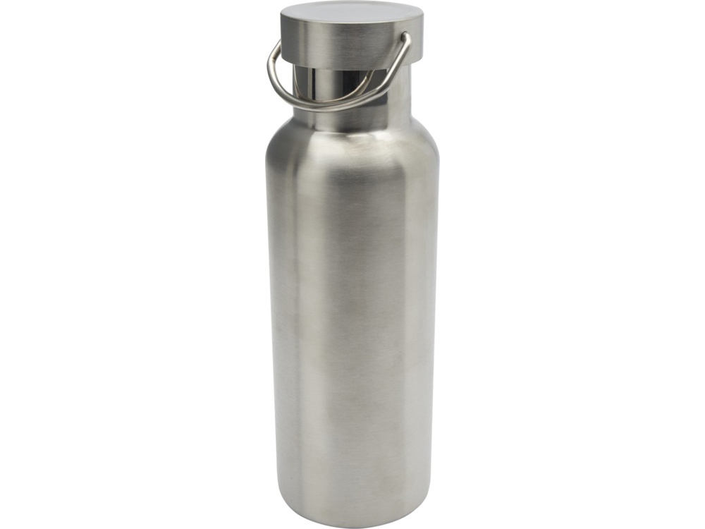 Бутылка для воды Thor из нержавеющей стали, сертифицированной по стандарту RCS, серебряный Бутылка для воды Thor из нержавеющей стали, сертифицированной по стандарту RCS, серебряный