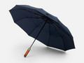 Зонт складной Cloudburst в подарочной упаковке, темно-синий