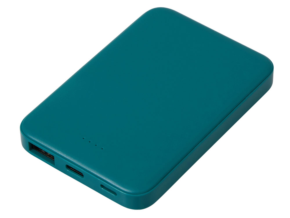 Внешний аккумулятор «Simp», 5000 мАч, зеленый Внешний аккумулятор «Simp», 5000 мАч, зеленый