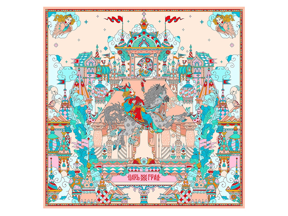 Платок «Царьград» Платок «Царьград»