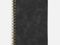 Ежедневник Spiral, недатированный, черный