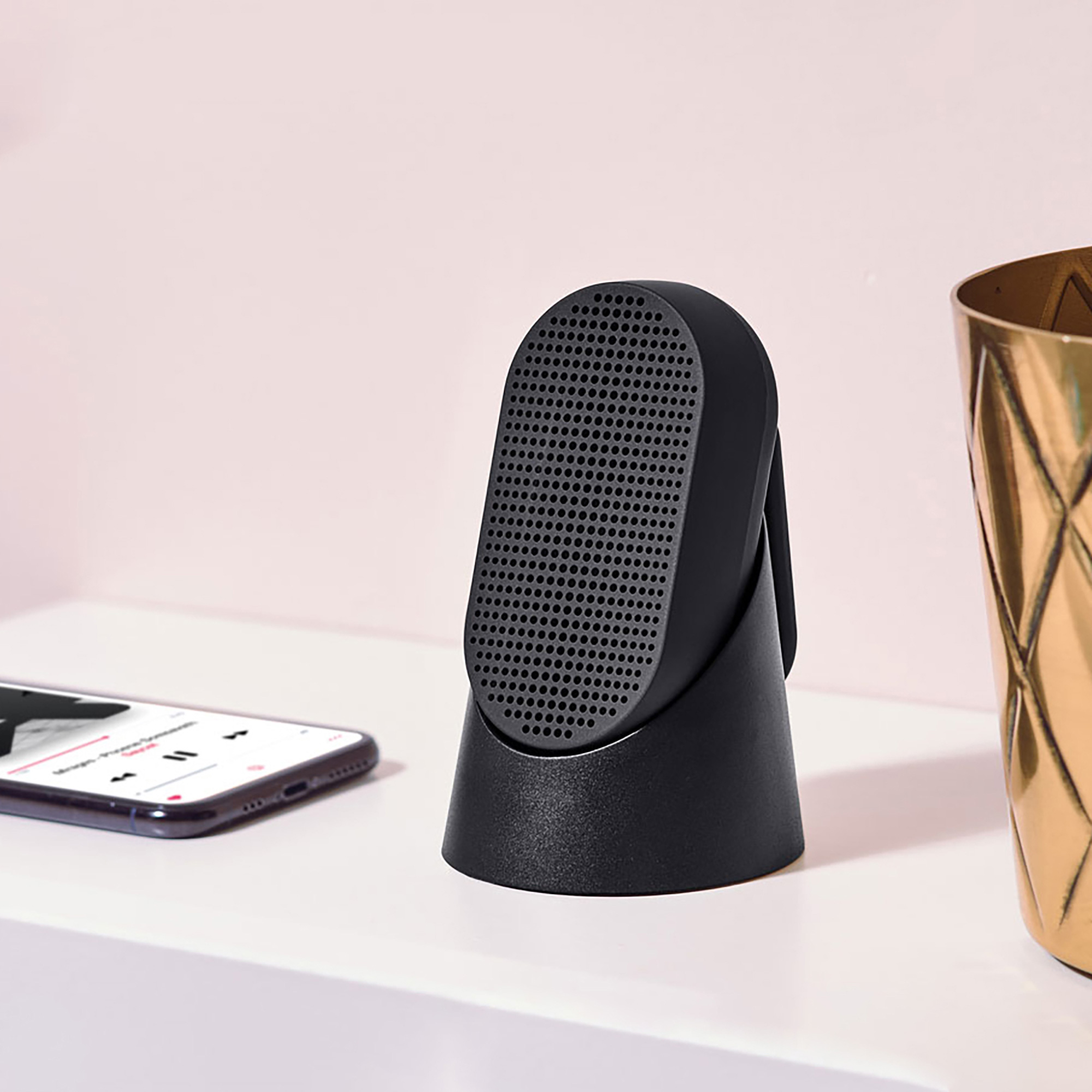 Колонка беспроводная с подставкой Mino T, черный
