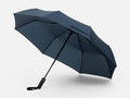 Зонт складной Smooth Move с плавным закрытием, темно-синий