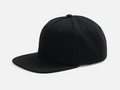 Бейсболка Epicore с прямым козырьком, черная