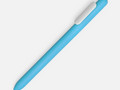 Ручка шариковая Swiper Soft Touch, голубая с белым