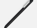 Ручка шариковая Swiper Soft Touch, черная с белым