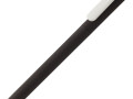 Ручка шариковая Swiper Soft Touch, черная с белым